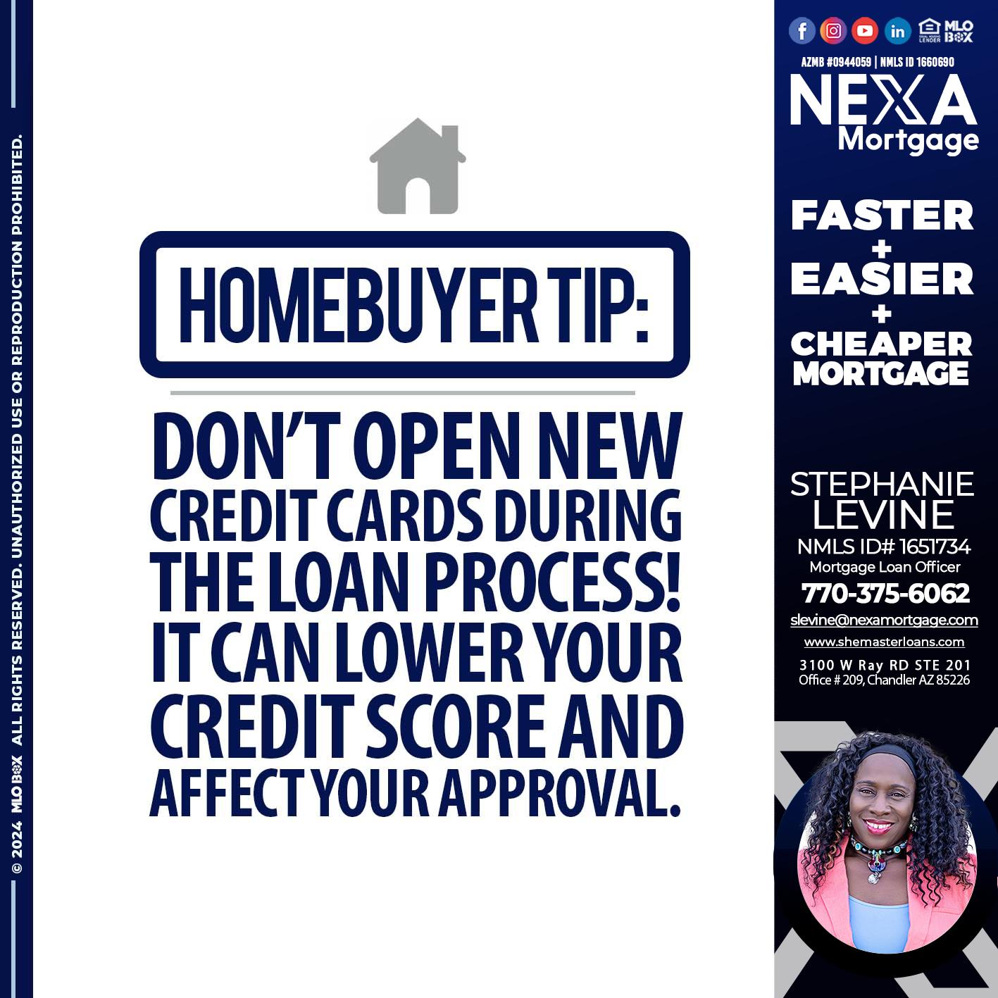 1 - Stephanie Levine -Mortgage Loan Officer