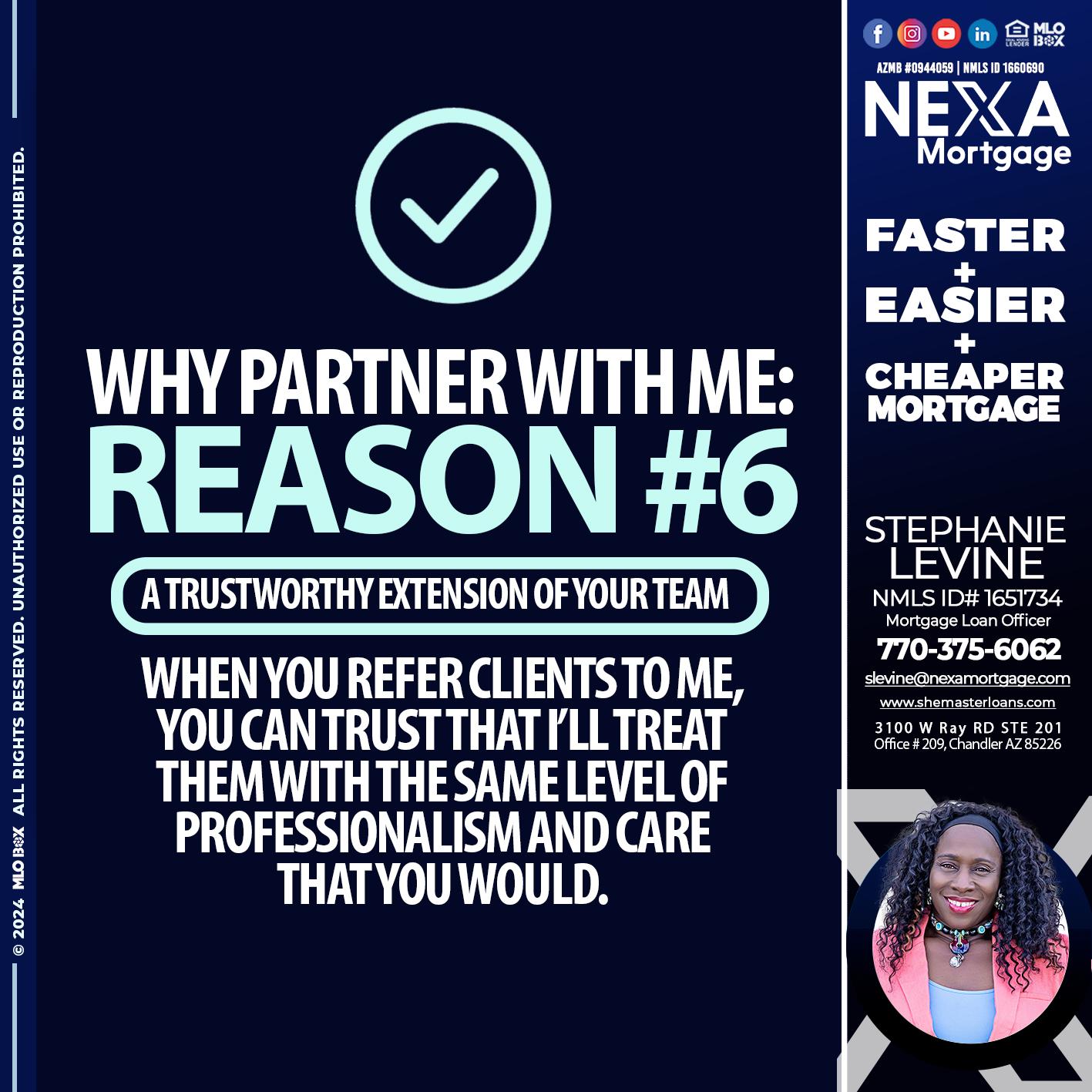 R6 - Stephanie Levine -Mortgage Loan Officer