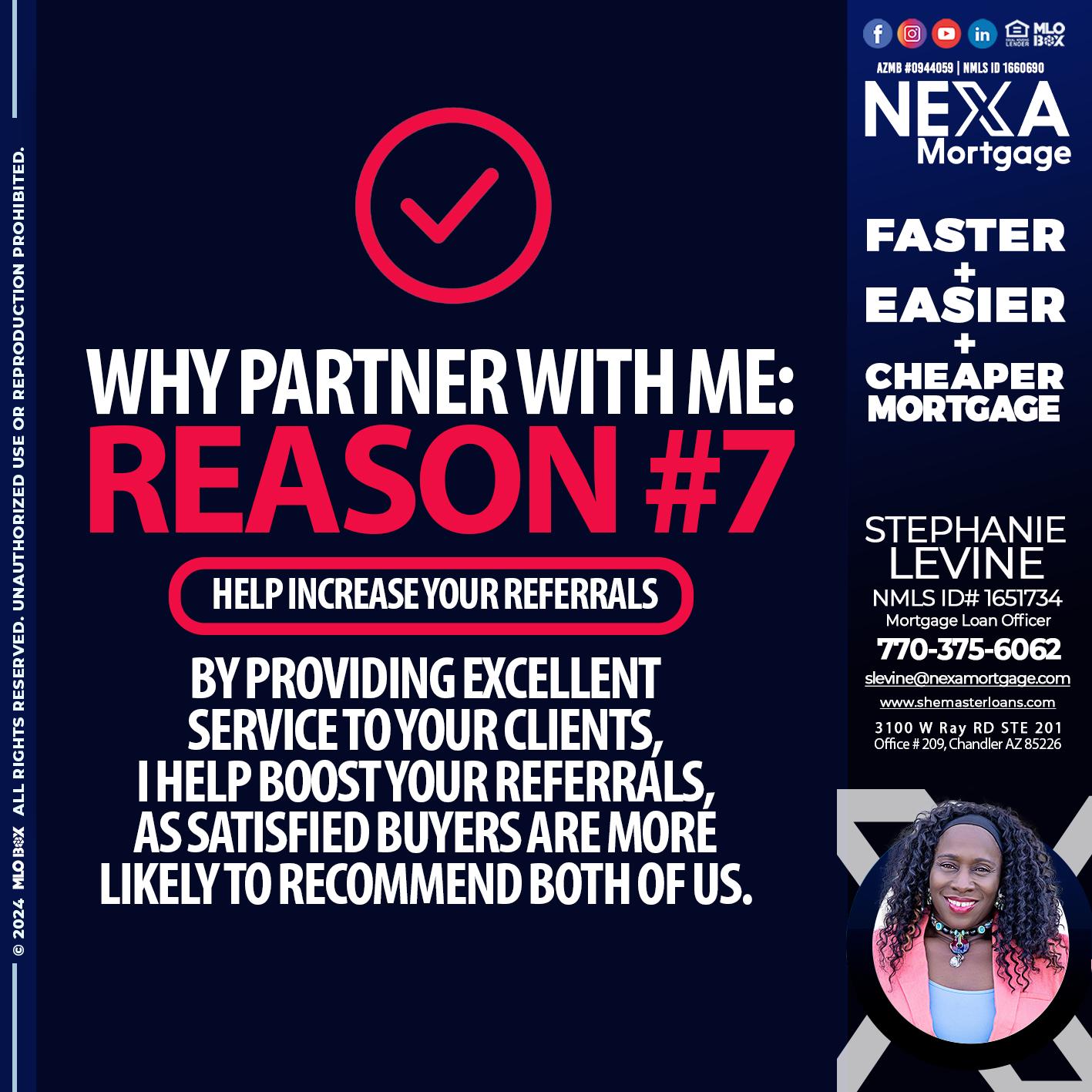 R7 - Stephanie Levine -Mortgage Loan Officer