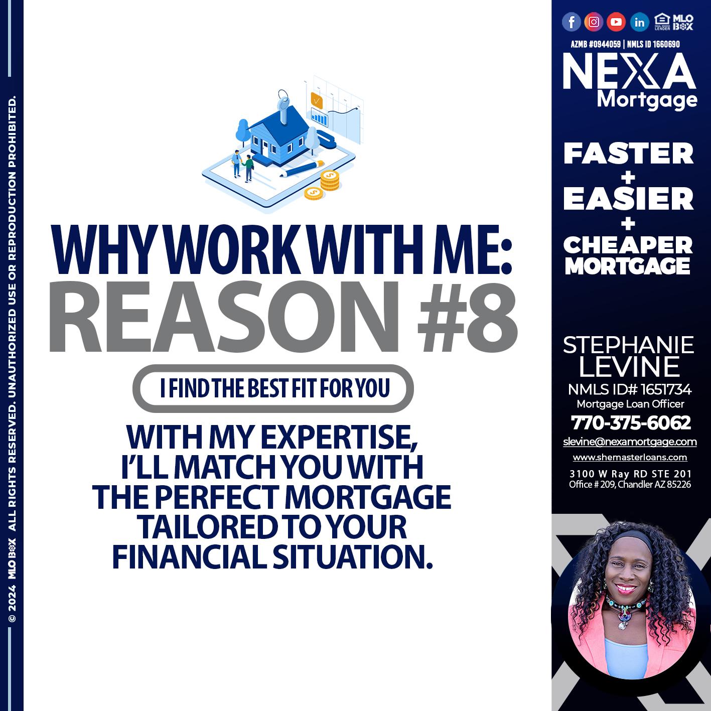 R8 - Stephanie Levine -Mortgage Loan Officer