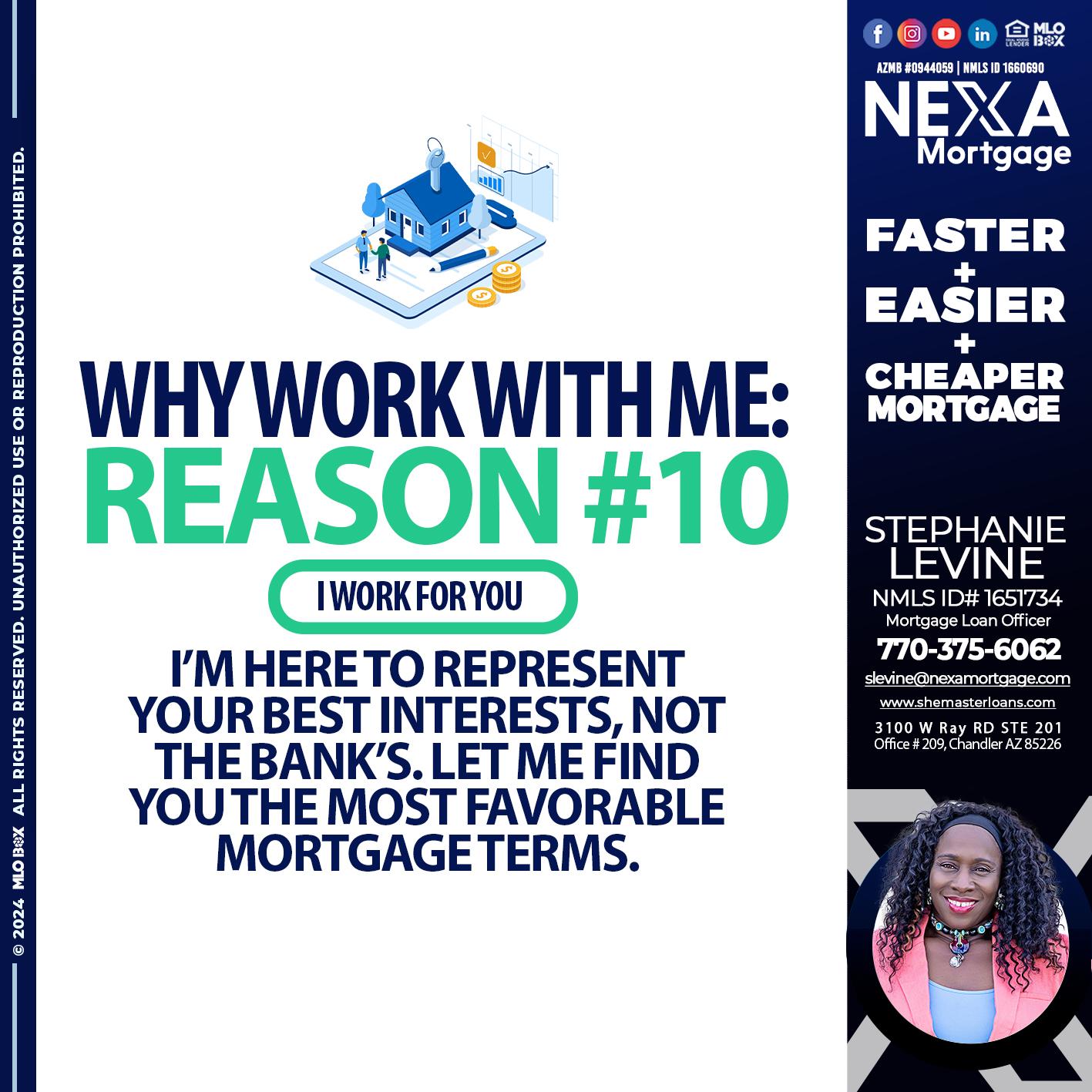 R10 - Stephanie Levine -Mortgage Loan Officer