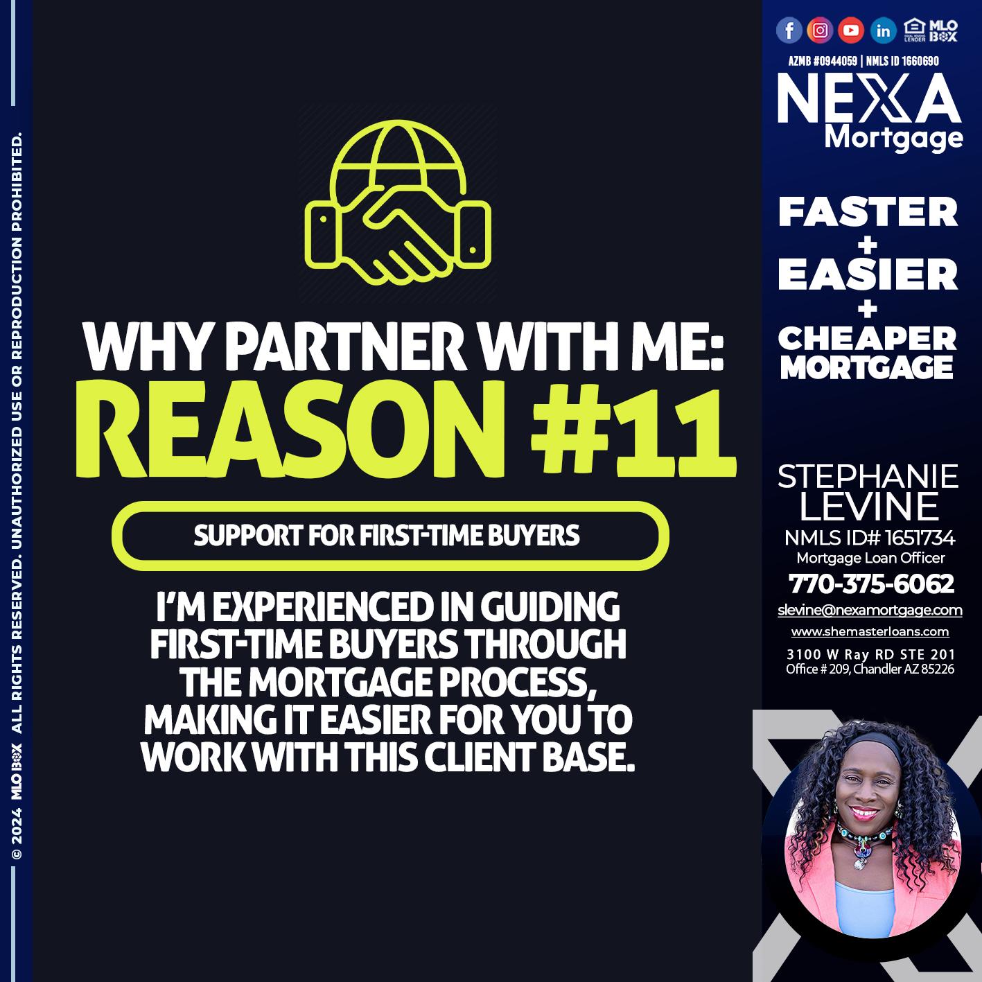 R11 - Stephanie Levine -Mortgage Loan Officer