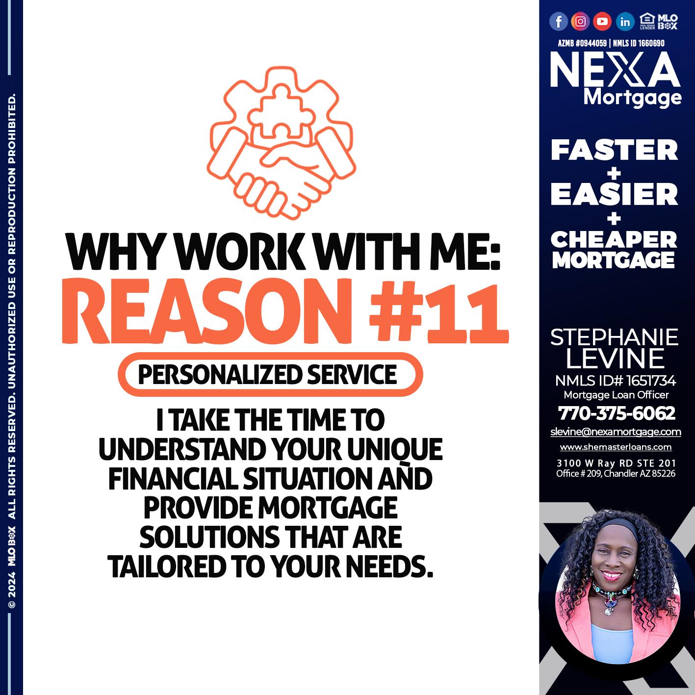 R11 - Stephanie Levine -Mortgage Loan Officer