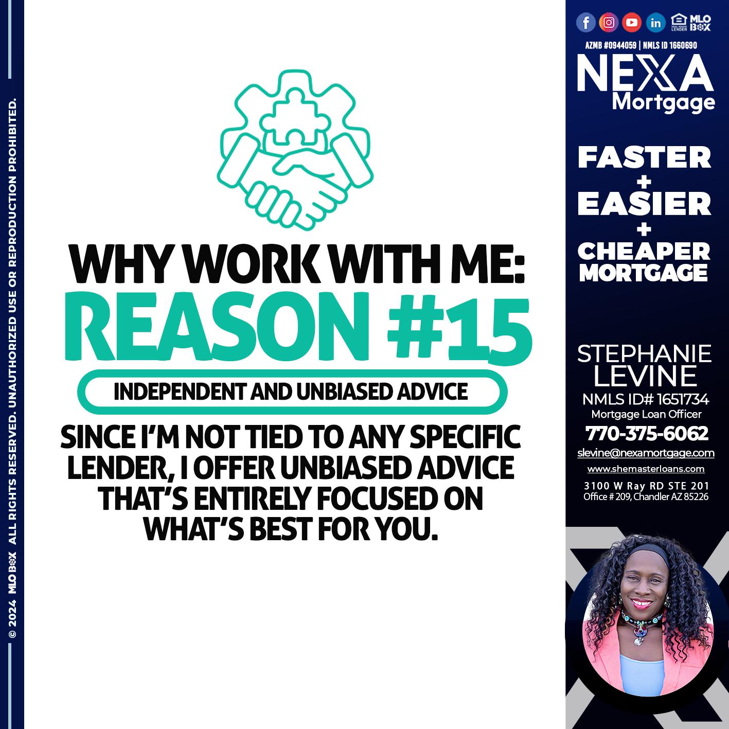 r15 - Stephanie Levine -Mortgage Loan Officer