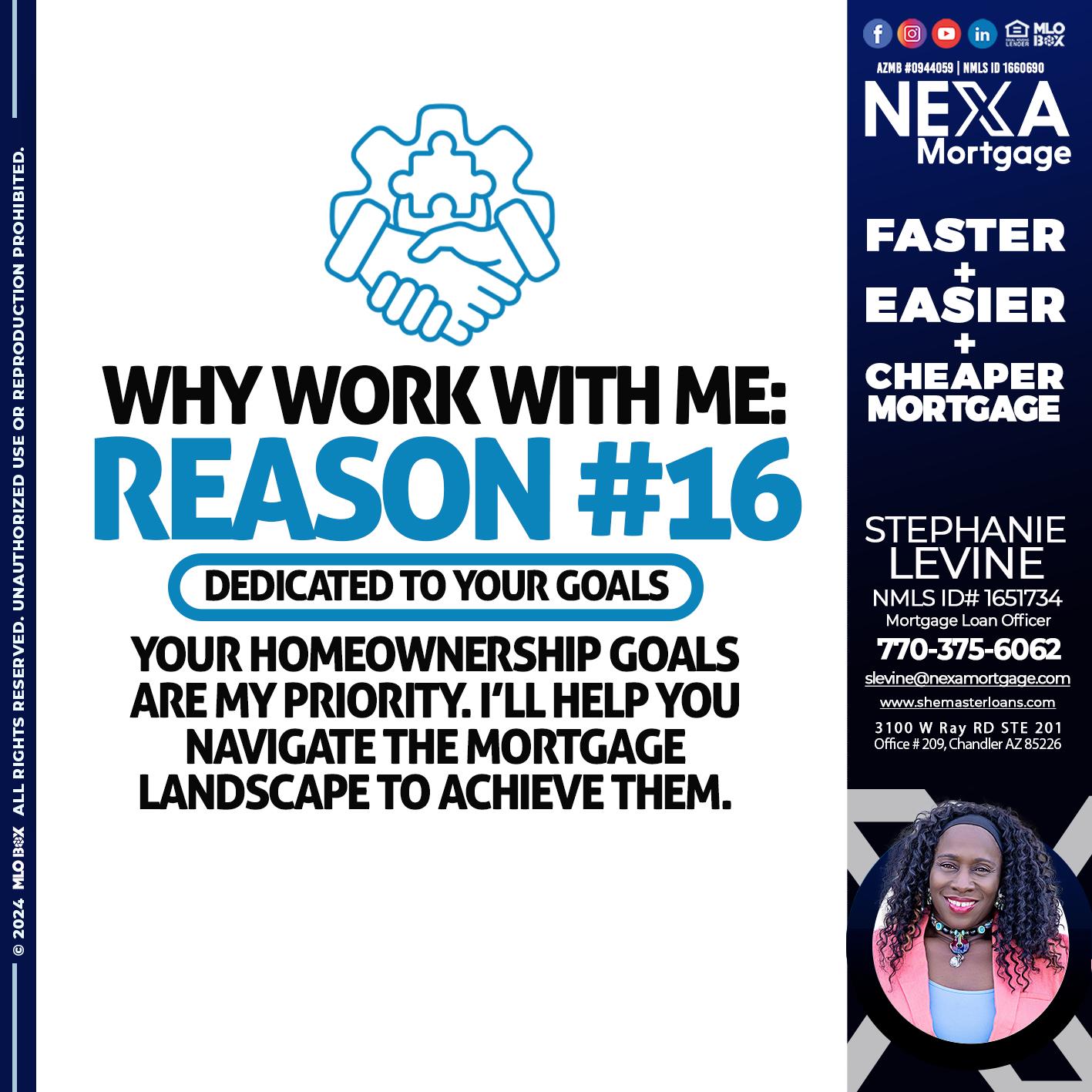 R16 - Stephanie Levine -Mortgage Loan Officer