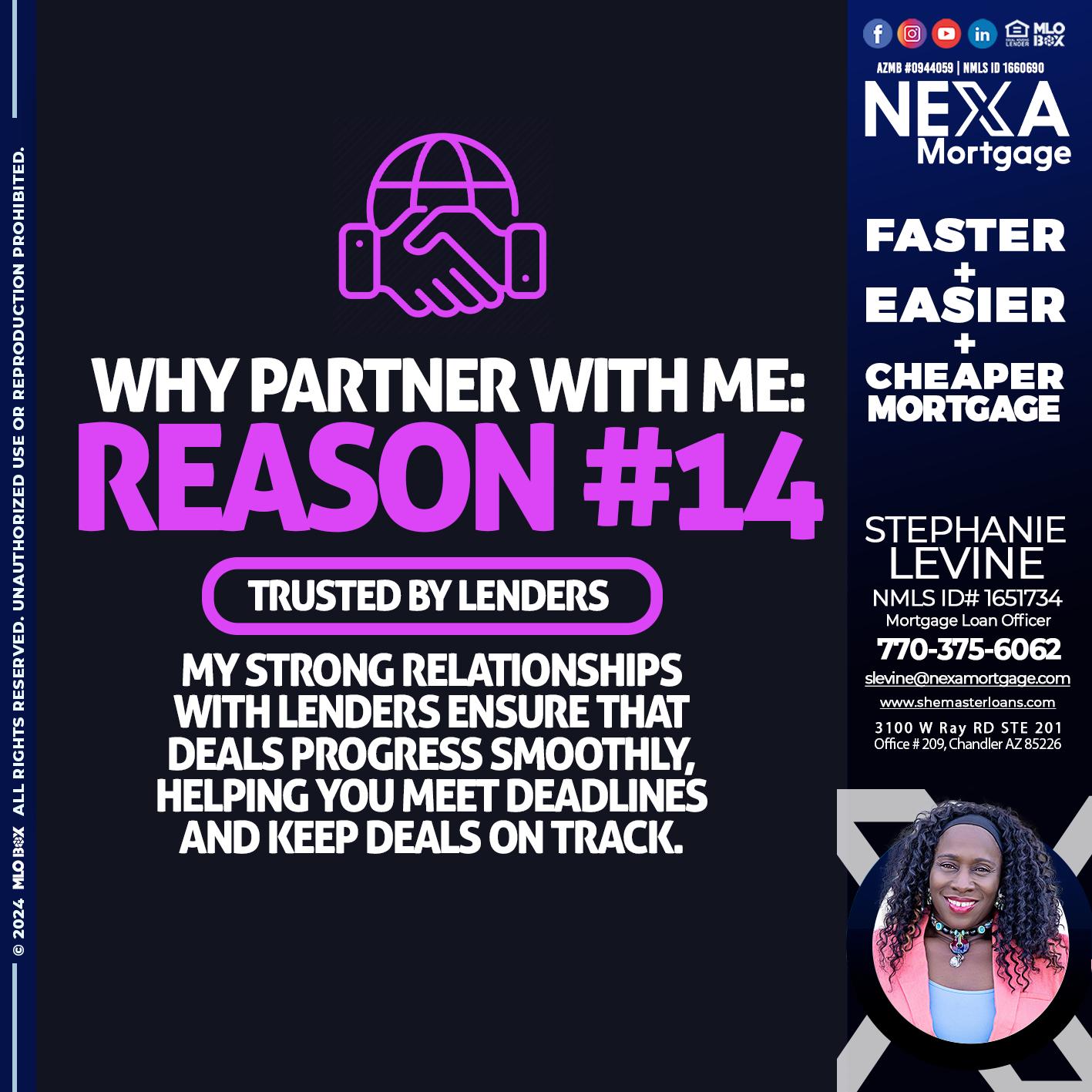 r14 - Stephanie Levine -Mortgage Loan Officer