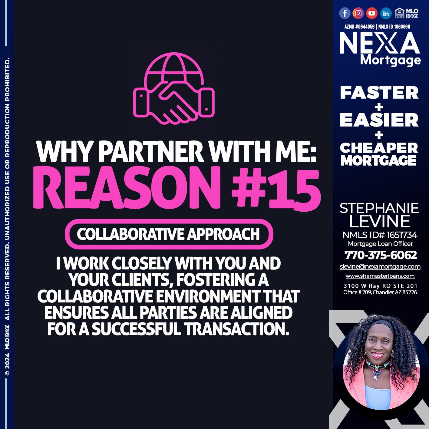 R15 - Stephanie Levine -Mortgage Loan Officer