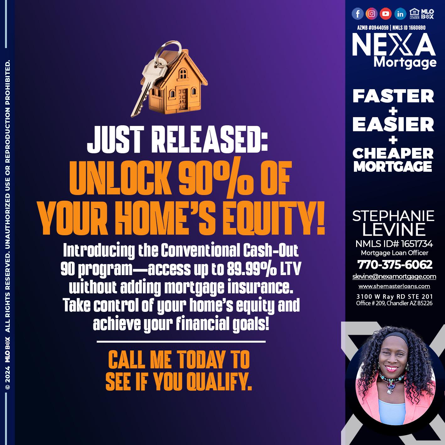 JUST REALIZED - Stephanie Levine -Mortgage Loan Officer