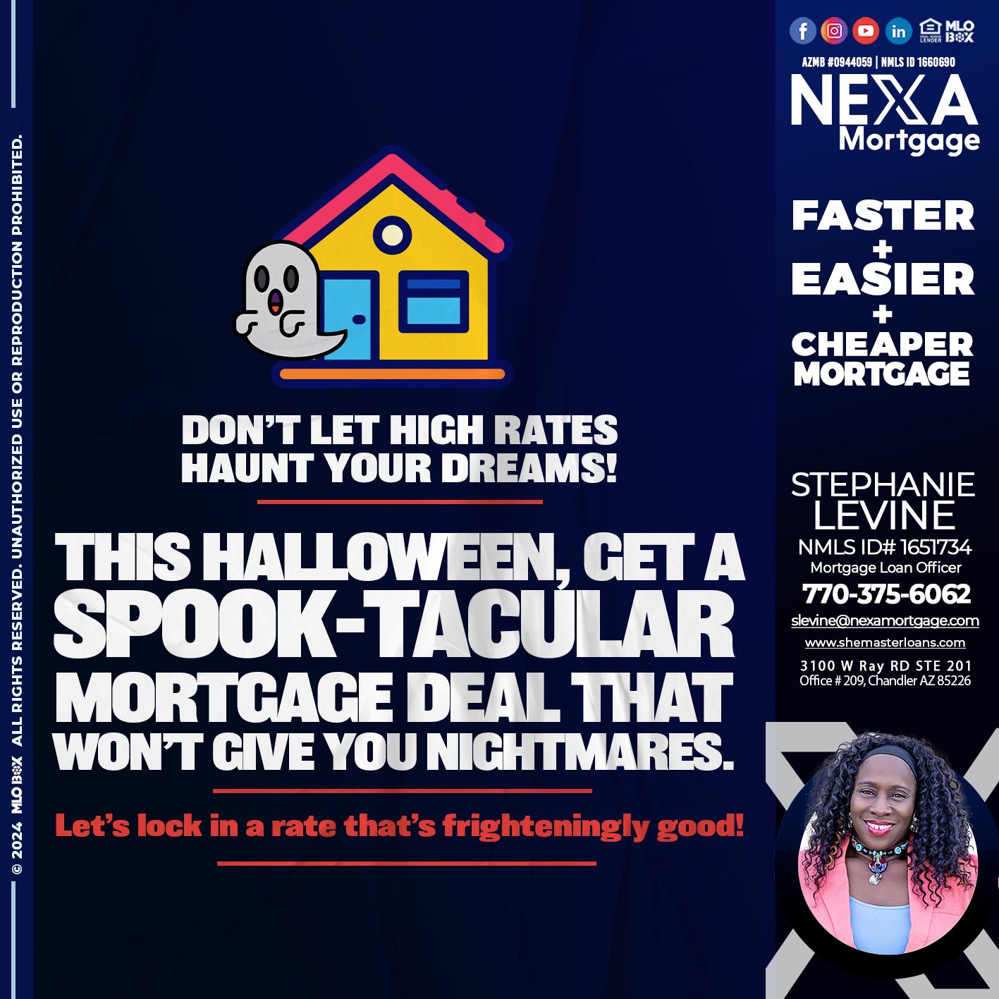 spook-tacular - Stephanie Levine -Mortgage Loan Officer
