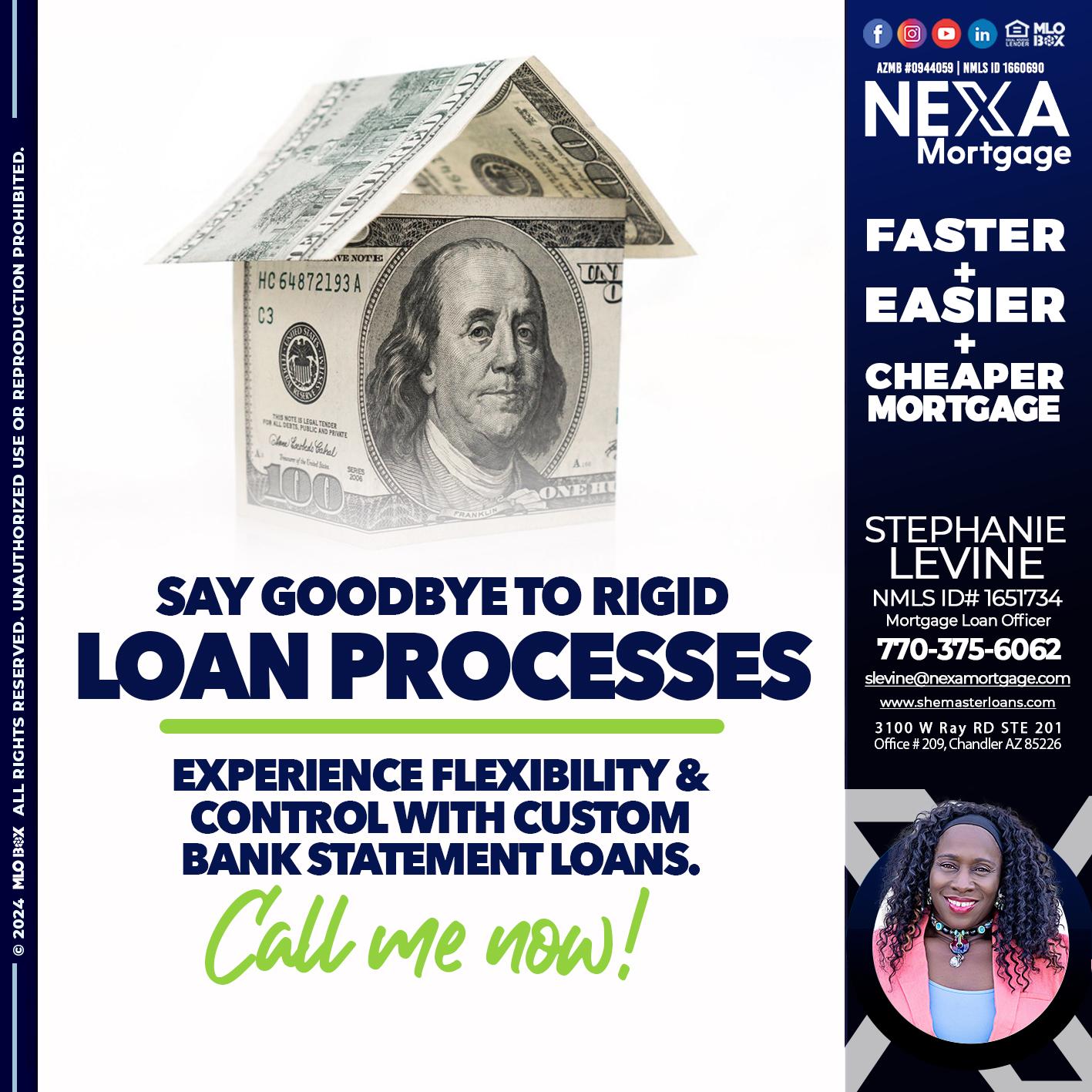 SAY GOODBYE - Stephanie Levine -Mortgage Loan Officer