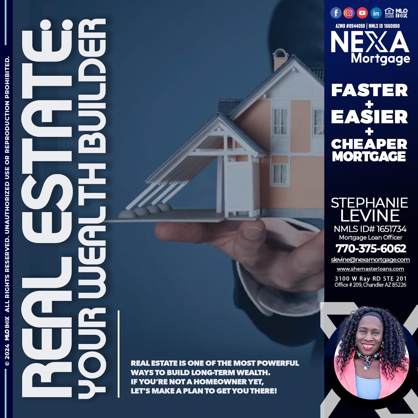 REAL ESTATE FIXED - Stephanie Levine -Mortgage Loan Officer