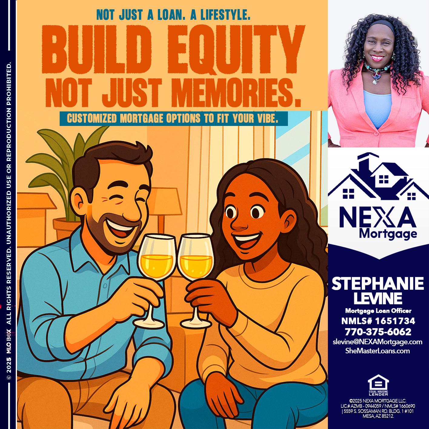 BILD EQUITY - Stephanie Levine -Mortgage Loan Officer