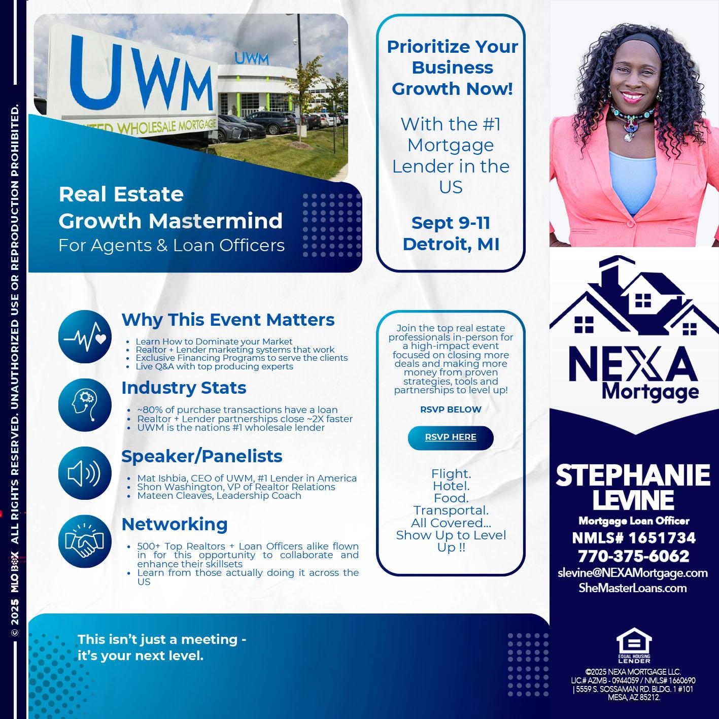 DETROIT TRIP - Stephanie Levine -Mortgage Loan Officer