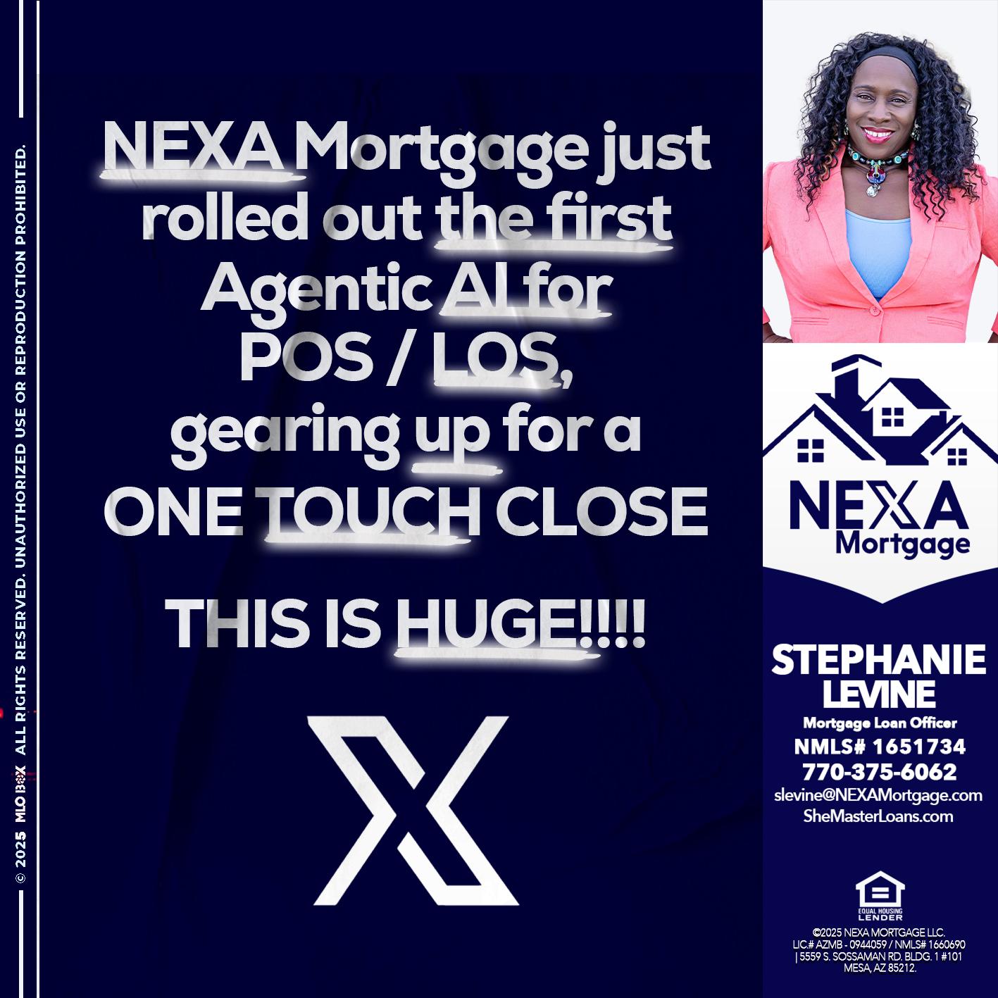 NEXA MORTGAGE - Stephanie Levine -Mortgage Loan Officer