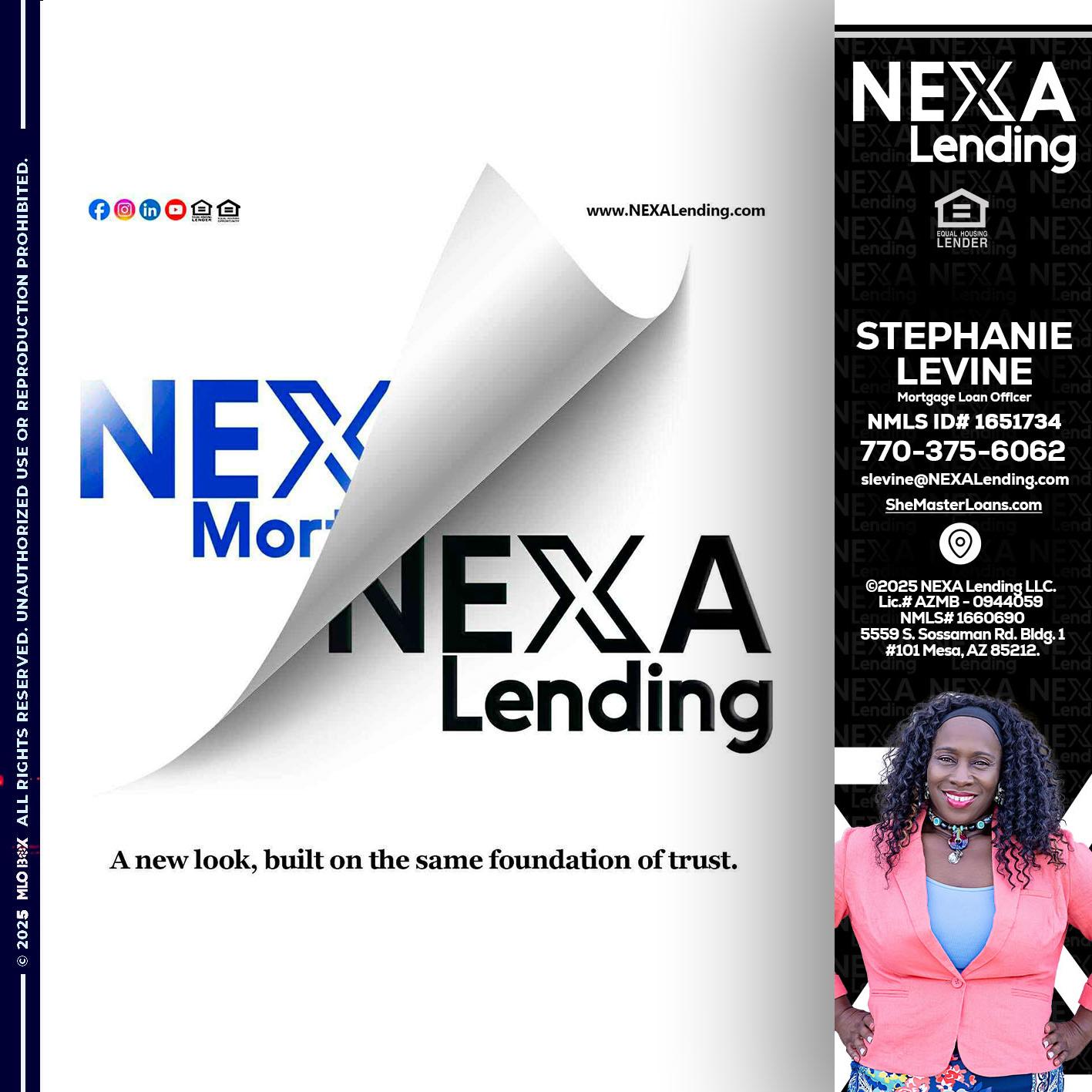 NEXA LENDING - Stephanie Levine -Mortgage Loan Officer