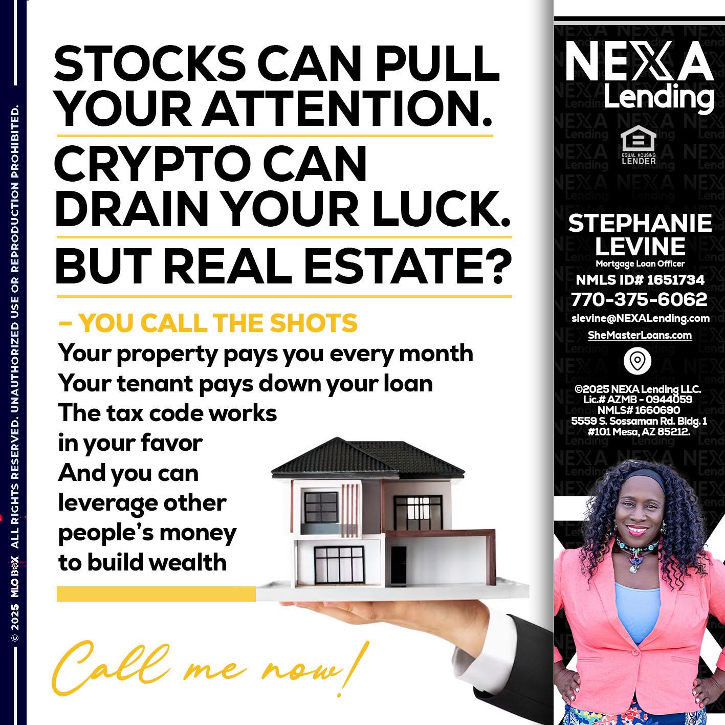 STOCK CAN - Stephanie Levine -Mortgage Loan Officer