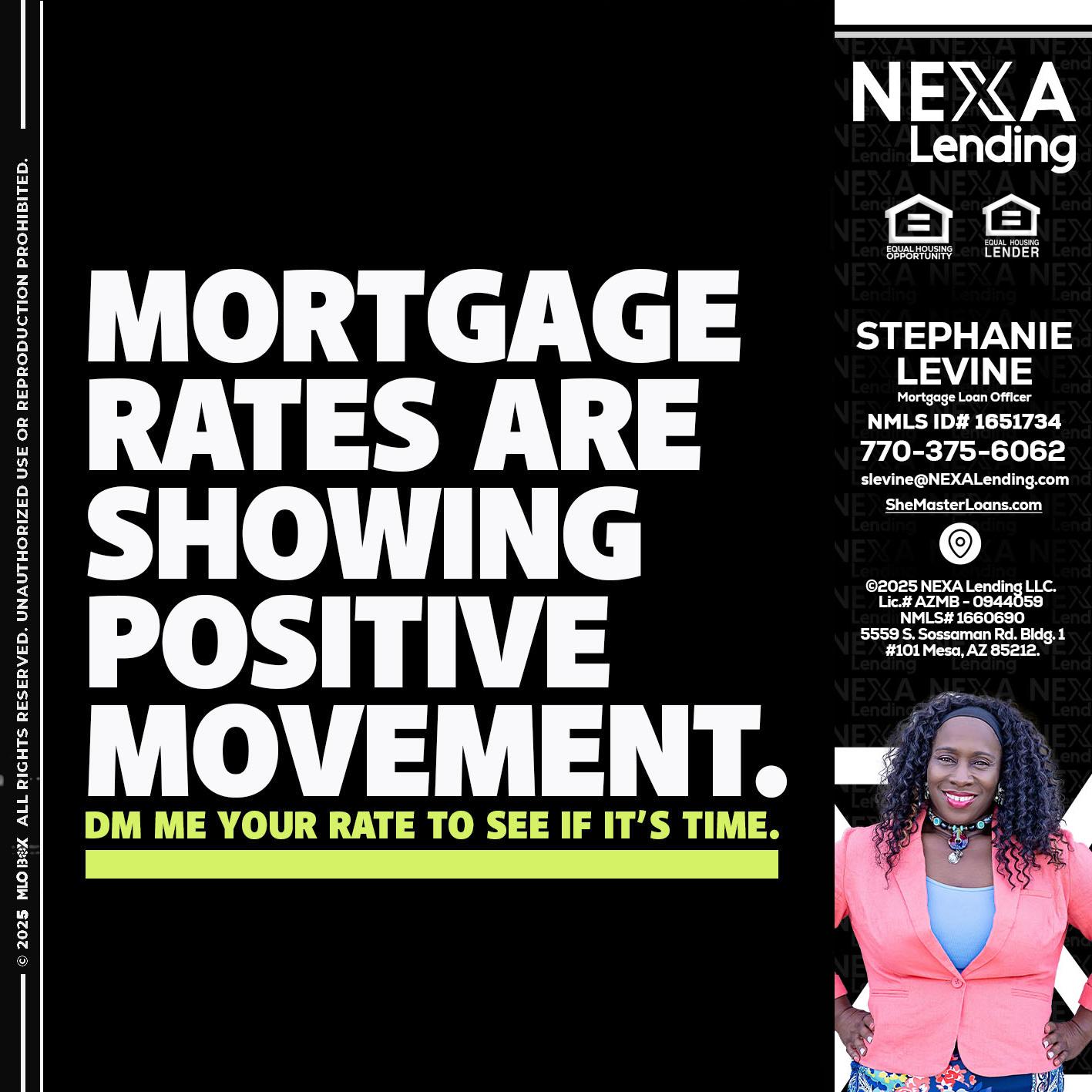 MORTGAGE - Stephanie Levine -Mortgage Loan Officer