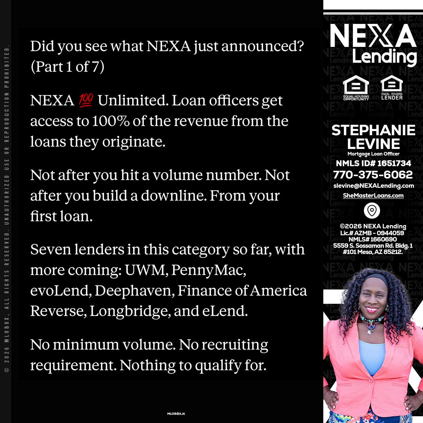 DID YOU KNOW - Stephanie Levine -Mortgage Loan Officer